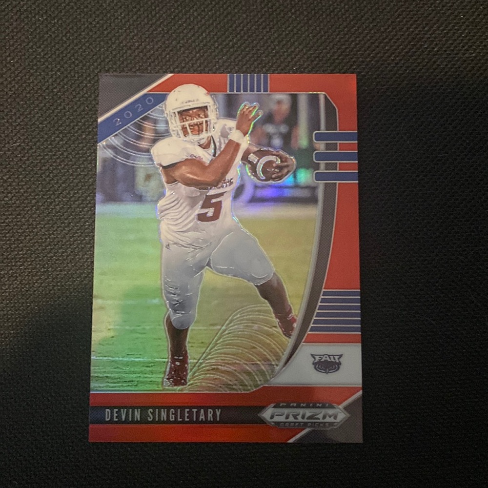 Devin Singletary - 2020 Prizm Draft Picks #36 (Red )